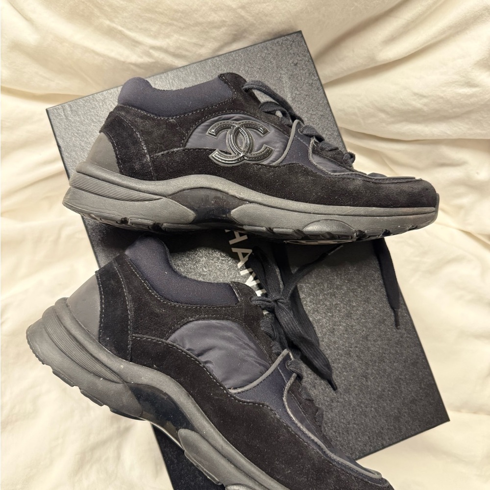 Chanel Women's Black Sneakers